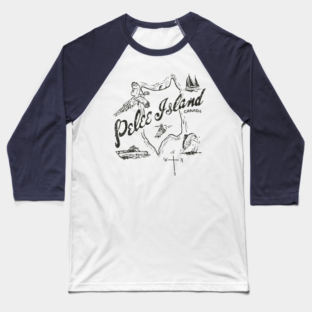 Pelee Island 1868 Baseball T-Shirt by JCD666